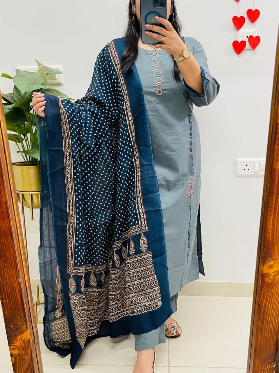 Ladies Cotton Suit