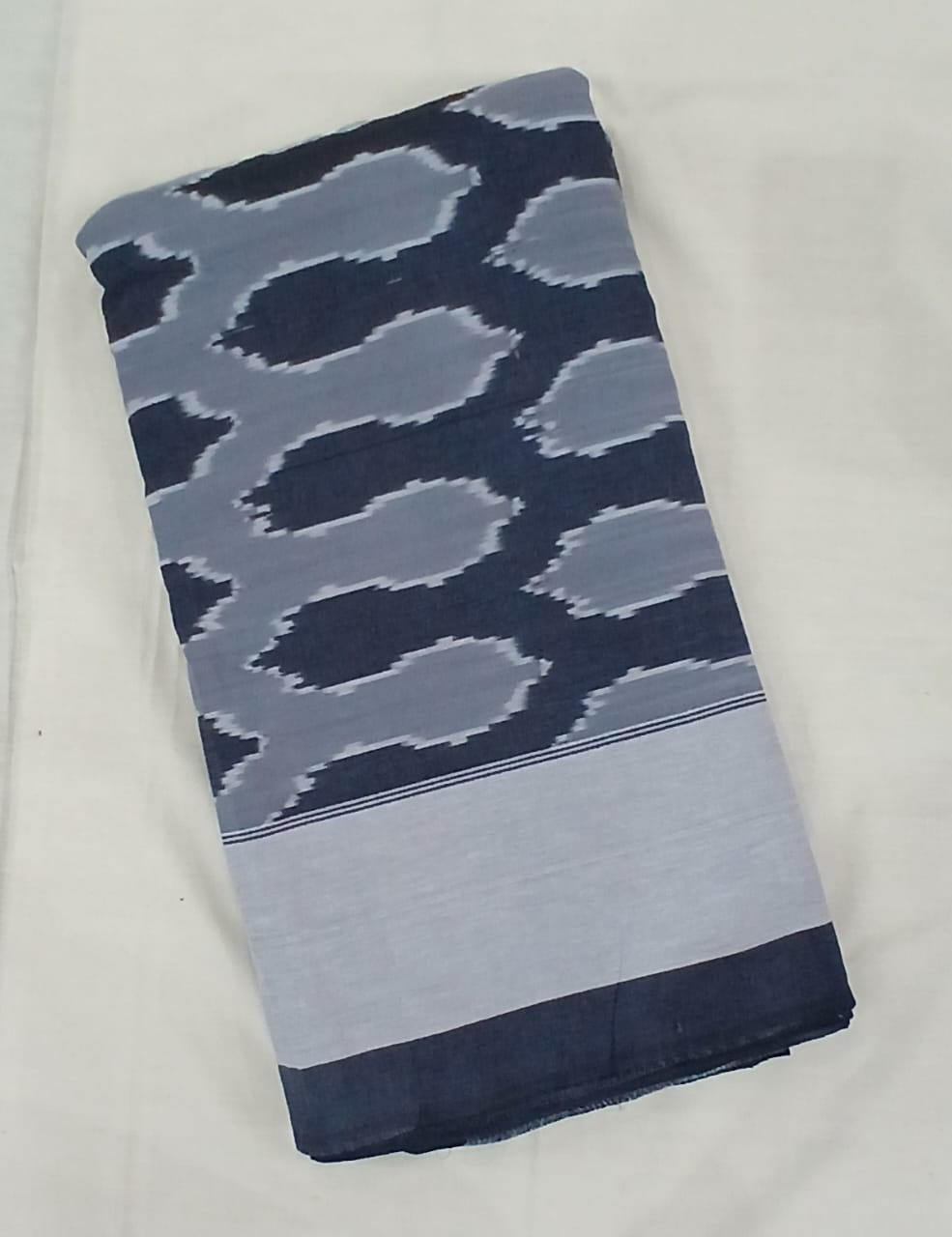 Pochampally Ikkat Cotton Single Bedsheet