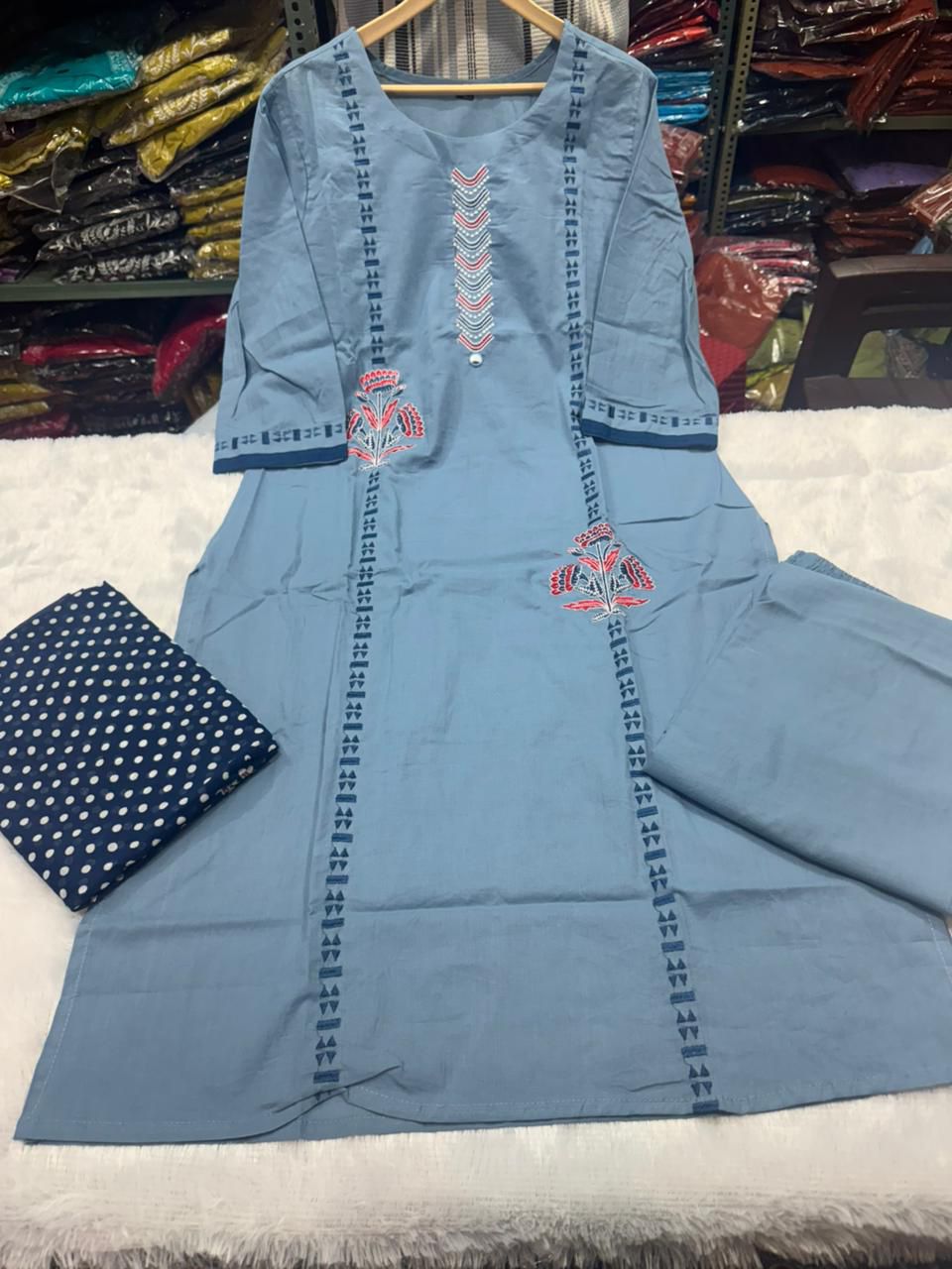 Ladies Cotton Suit