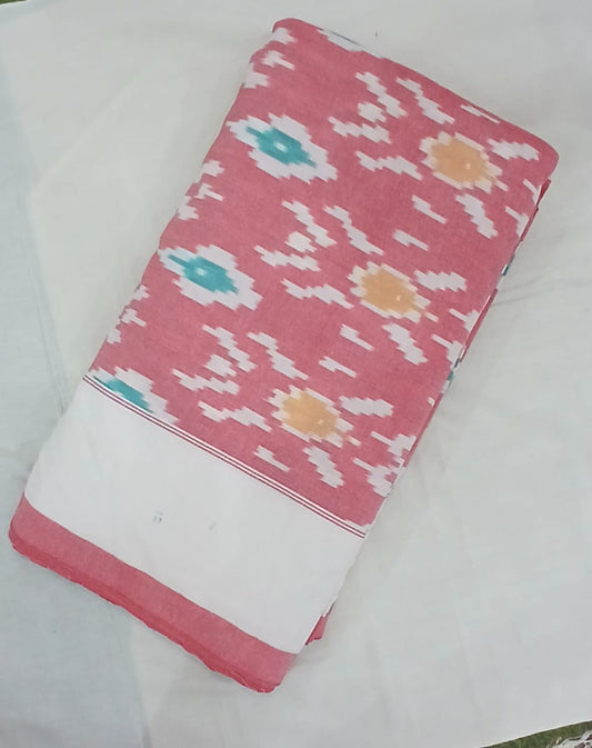 Pochampally Ikkat Cotton Single Bedsheet