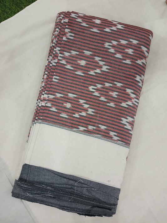 Pochampally Ikkat Cotton Single Bedsheet