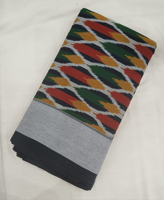 Pochampally Ikkat Cotton Single Bedsheet
