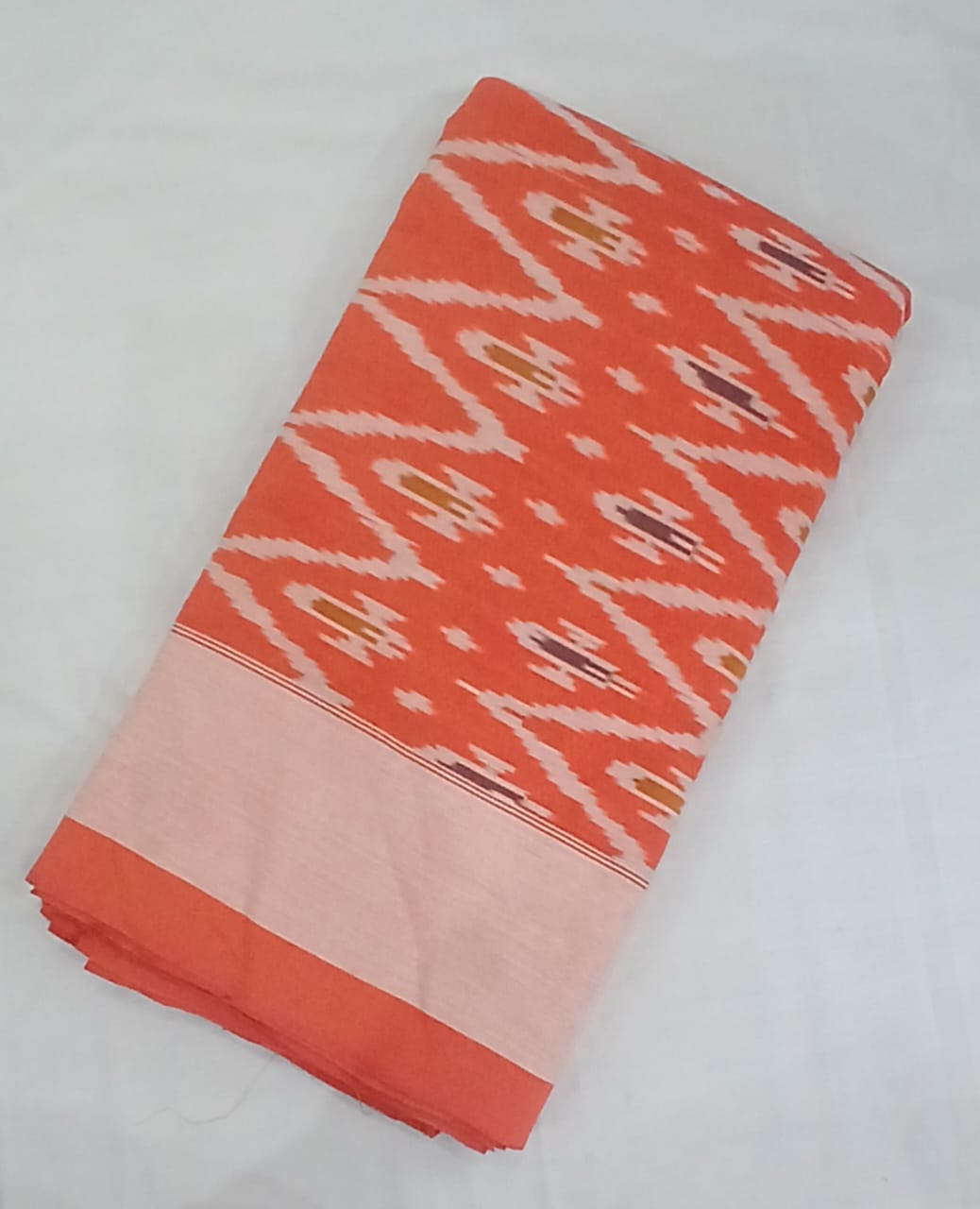 Pochampally Ikkat Cotton Single Bedsheet