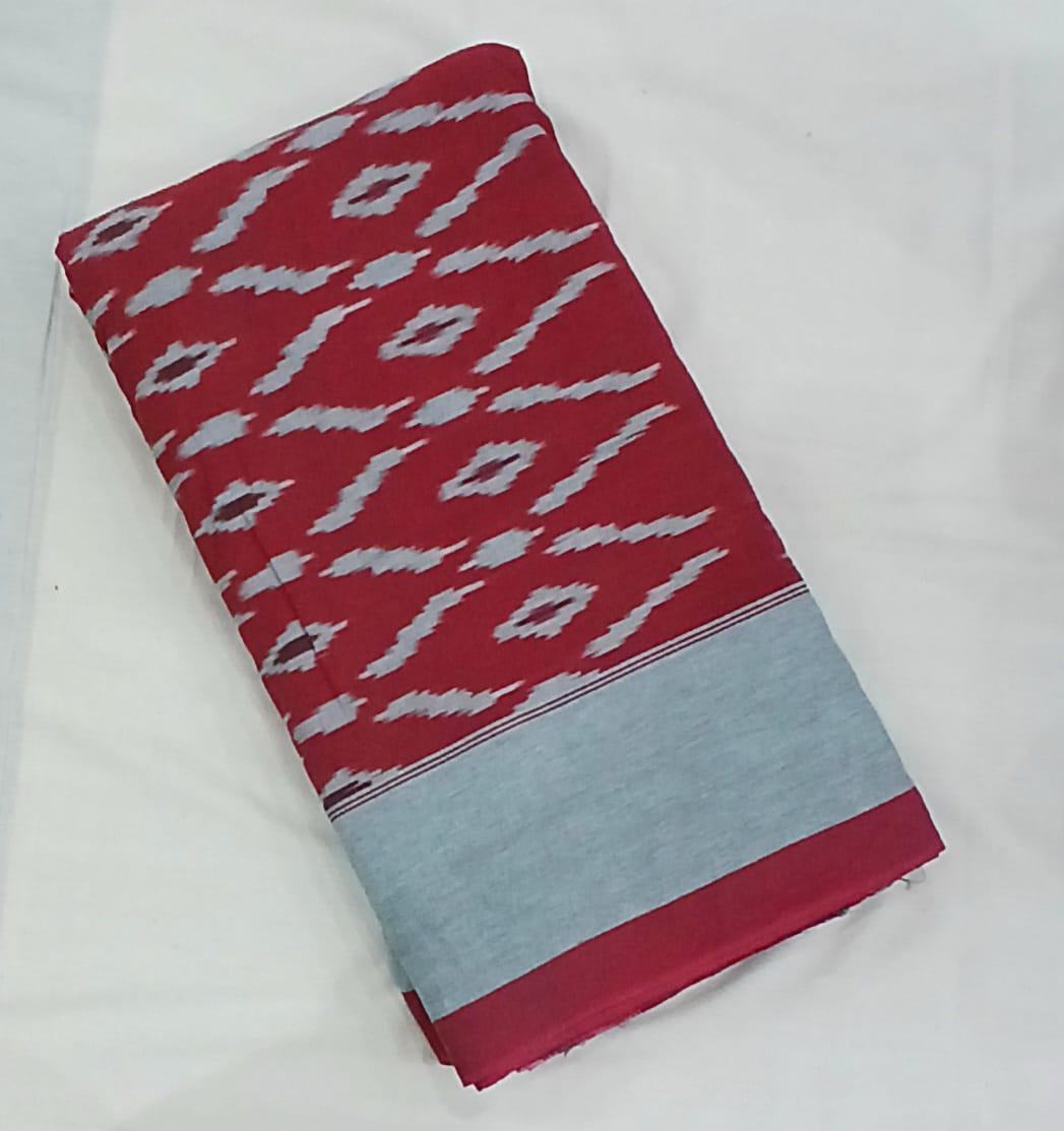 Pochampally Ikkat Cotton Single Bedsheet